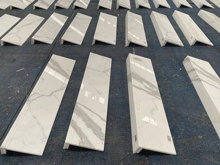 White Wood Marble Flooring - marble-tiles