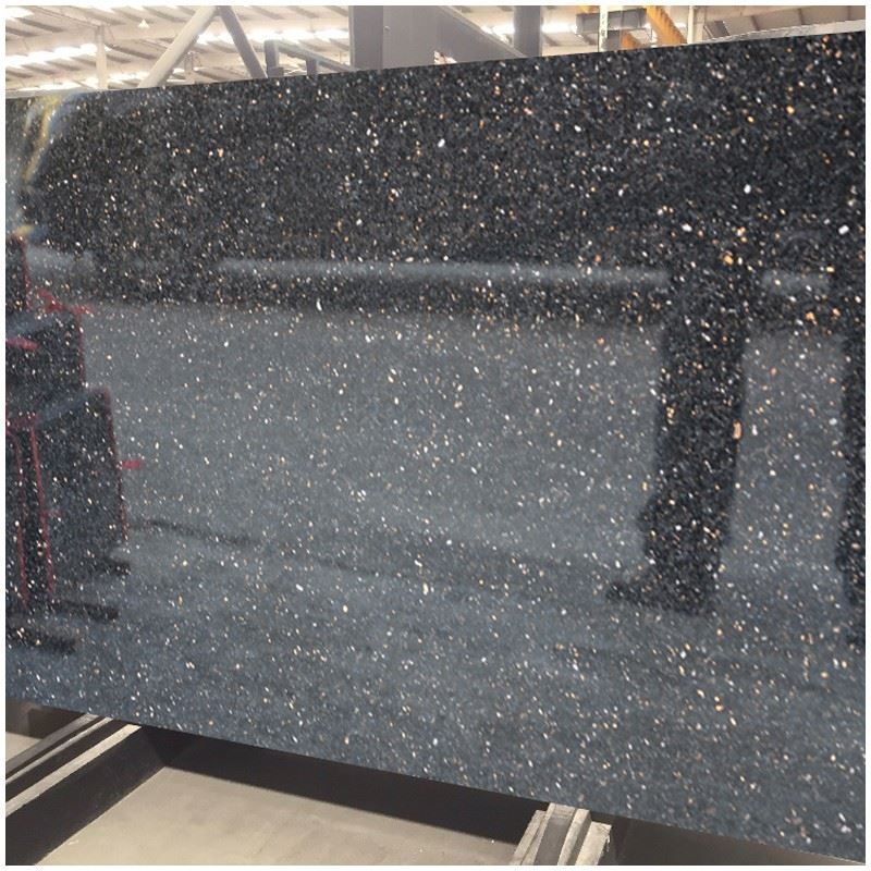 Black Galaxy Granite Slab - granite-slabs