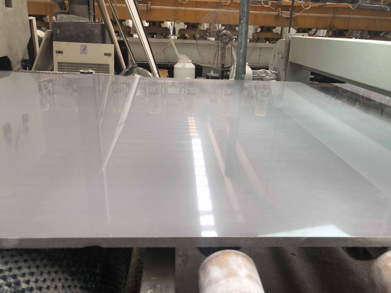 Slight Grey Artificial Marble Slab - artificial-marble