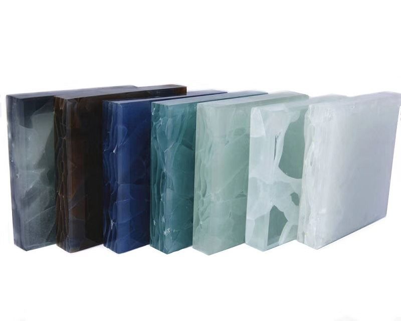 Backlit Recycled Jade Glass Stone Slabs - nano-glass