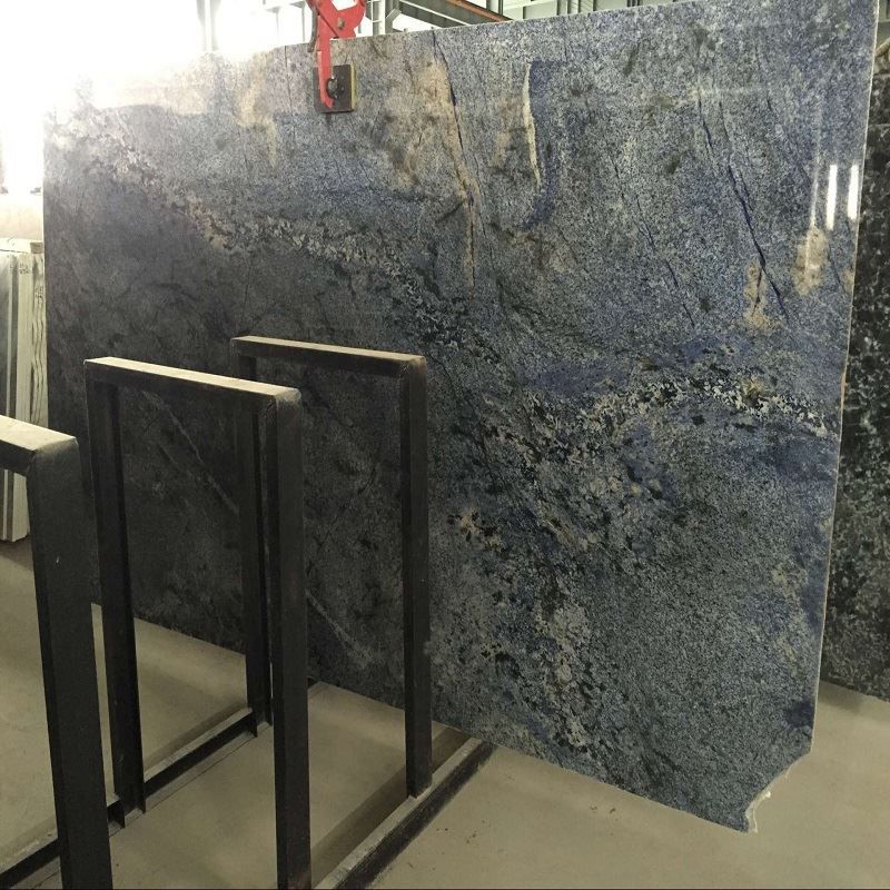 Bahia Blue Granite Slabs For Wall - granite-slabs
