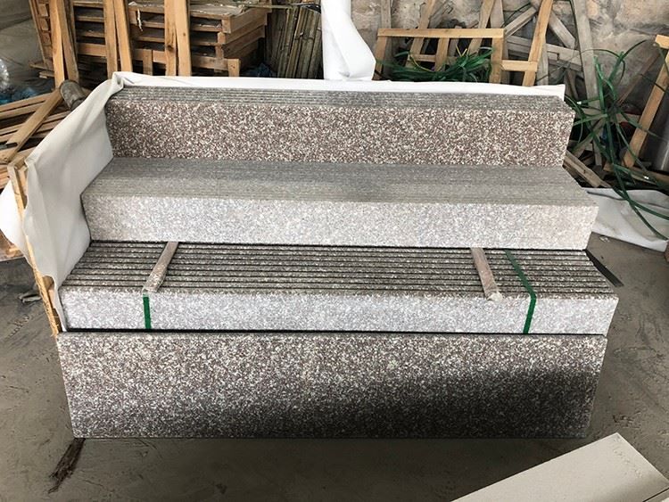 G664 Granite Staircase - granite-tiles
