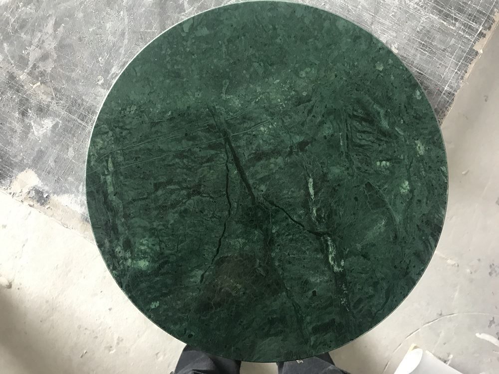 Dark Green Verde Marble Coffee Table - vanity-top