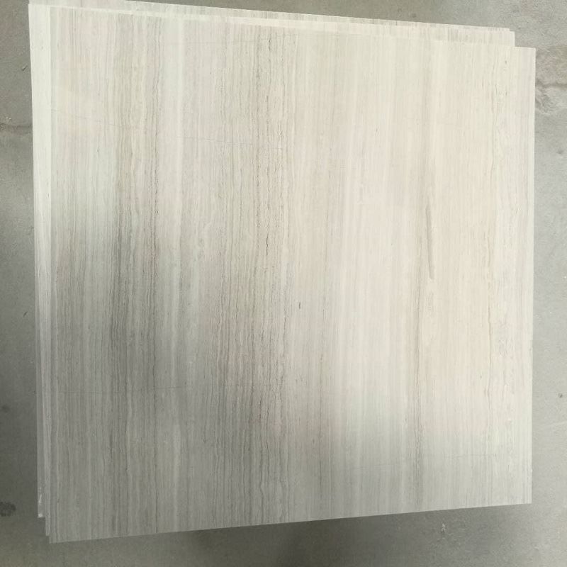 White Wood Marble Tiles