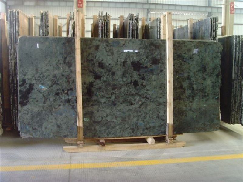 Labradorite Blue Granite Slab - granite-slabs