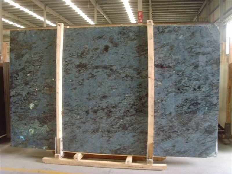 Labradorite Blue Granite Slab - granite-slabs