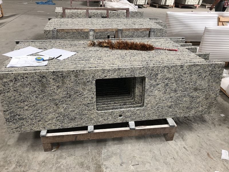 Santa Cecilia Granite Countertop - granite-slabs