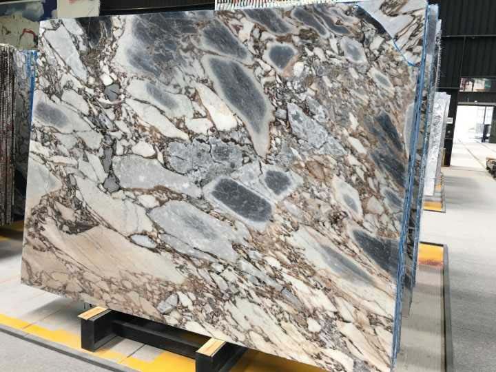 Silver Blue Marble Slab For Wall Decoration - marble-slabs