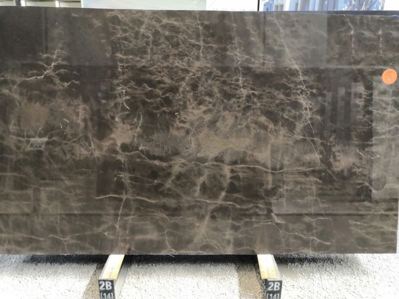 brown marble slab