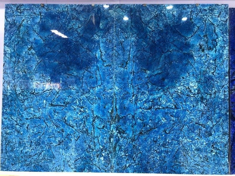 Sky Blue Marble Slab - marble-slabs