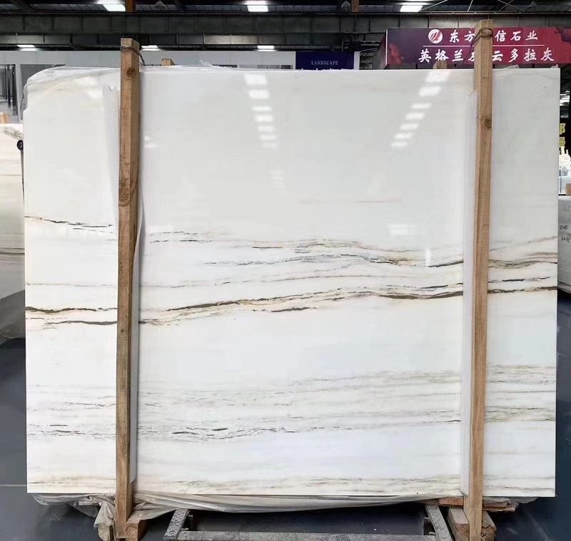 royal white marble slab