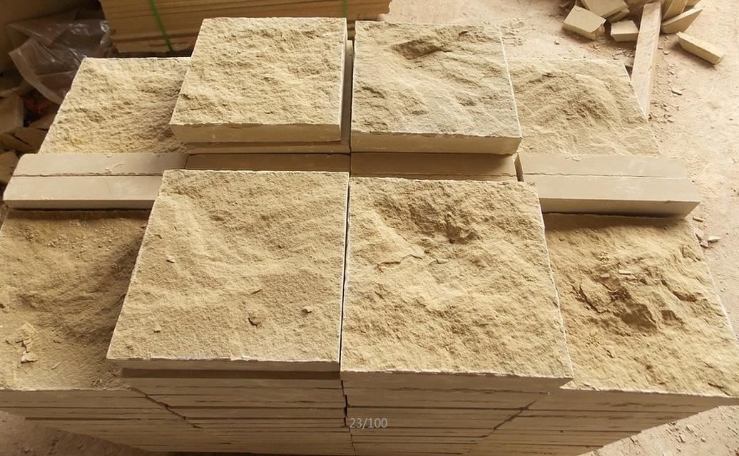 Beige Sandstone For Wall Cladding - sand-stone