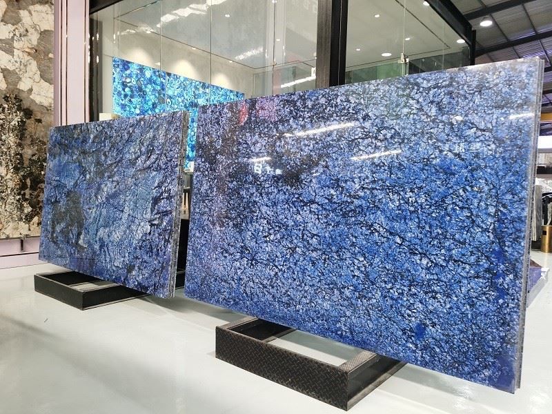  blue marble slab