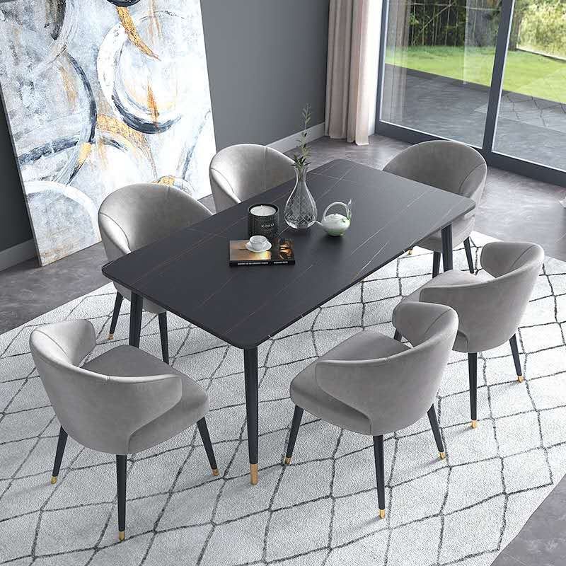 Sahara Noir Sintered Stone Dining Table - sintered-stone