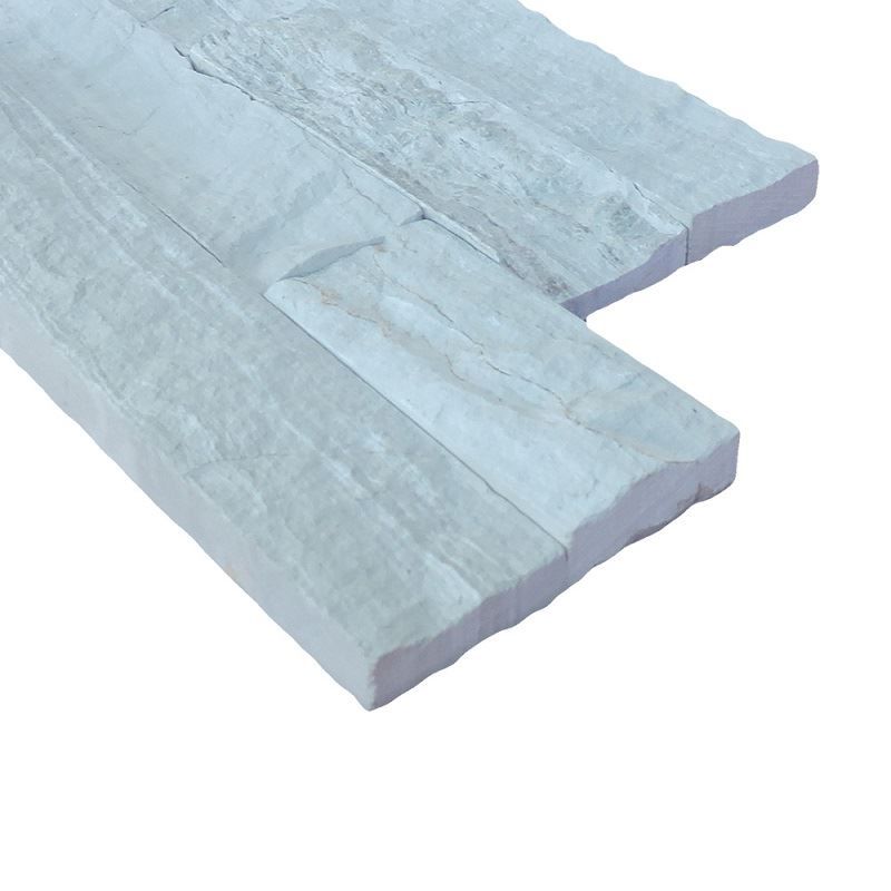 White Wood Vein Culture Stone Tiles - slate