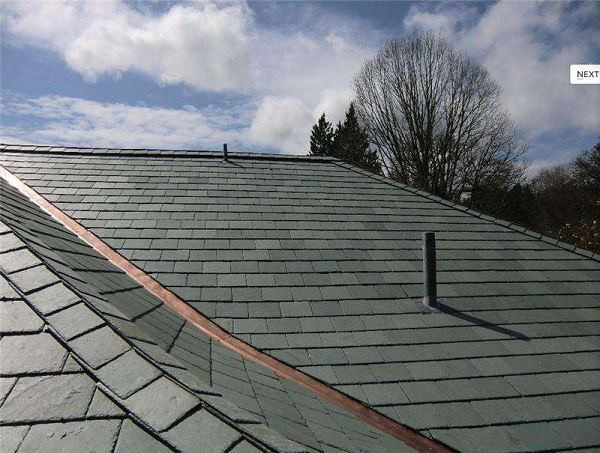 Natural Black Slate Roofing Tiles - slate
