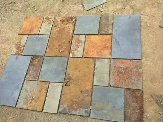 Natural Rusty Culture Slate Tiles - slate