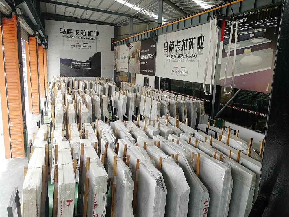 China marble warehouse