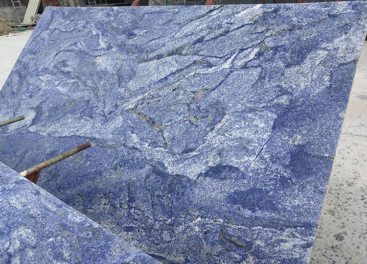 Azul Bahia Granite Slab for Wall - granite-slabs