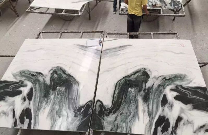Panda White Marble Stair - marble-tiles