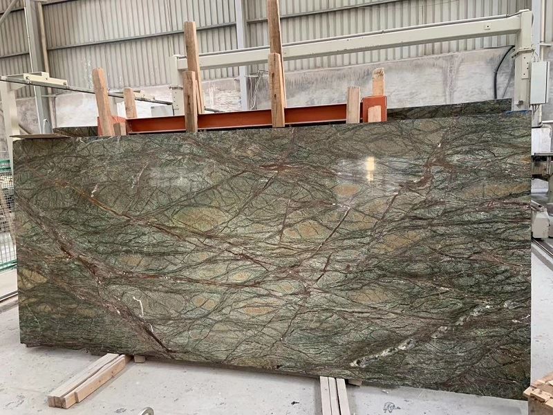 Rainforest Green Marble for walling