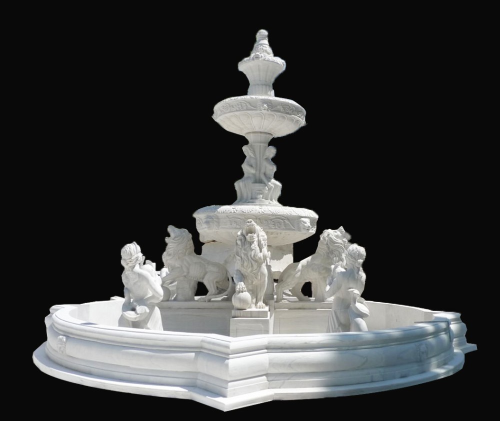 Customized Natural Stone Outdoor Large Water Fountains - fountain-carving-products