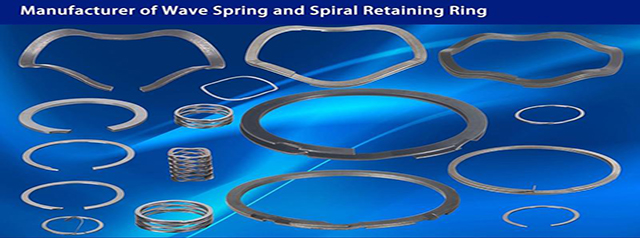 Lisheng provide all kinds of wave spring and retaining ring