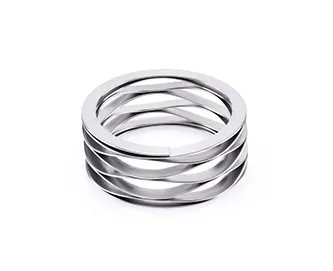 Why do overlap wave spring need surface treatment?