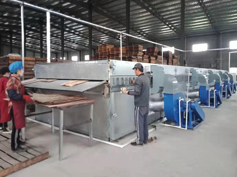 1 deck veneer dryer