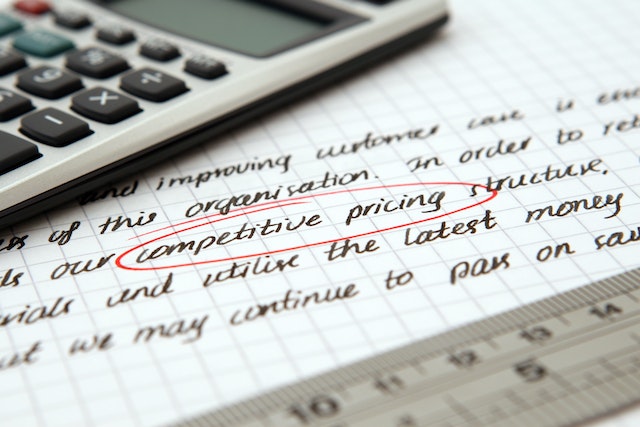 Evaluating the Pricing Structure