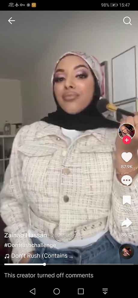 zainab hijab pulled off｜TikTok Search