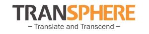 Transphere's logo, translate and transcend