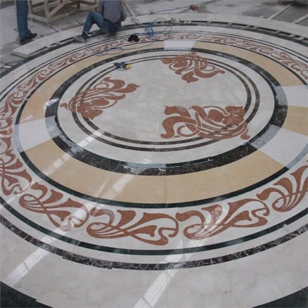PERFECT STONE - What Are the Key Features and Benefits of Marble Waterjet Medallion Floor Tile?