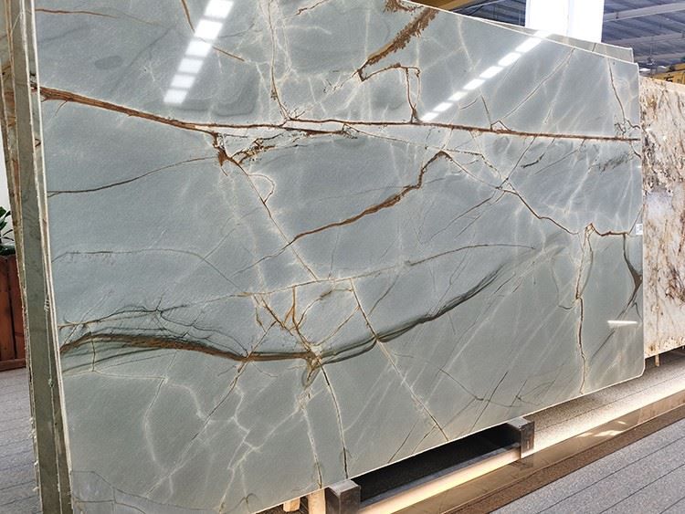 PERFECT STONE - Beautiful Book Match Marble Slab For Home