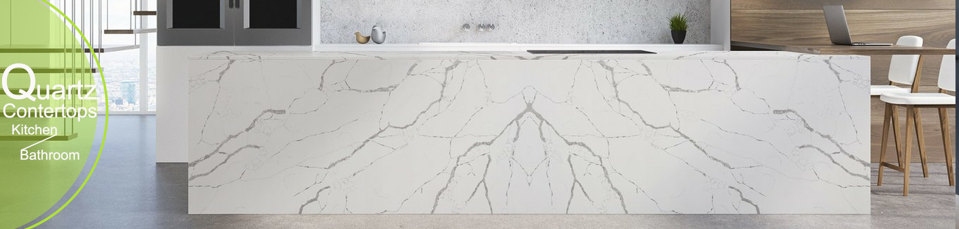 Quartz Kitchen and Bathroom Vanity Countertops from Perfect Stone