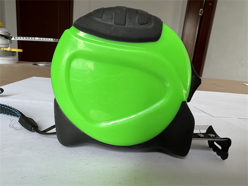 Green thicken nylon coated Steel Tape Measure