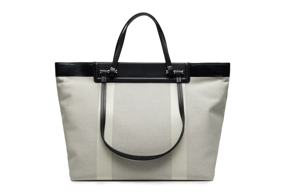 Canvas and PU tote bag 结果
