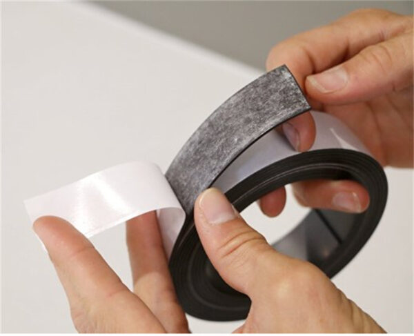 Strong magnetic tape with adhesive tape
