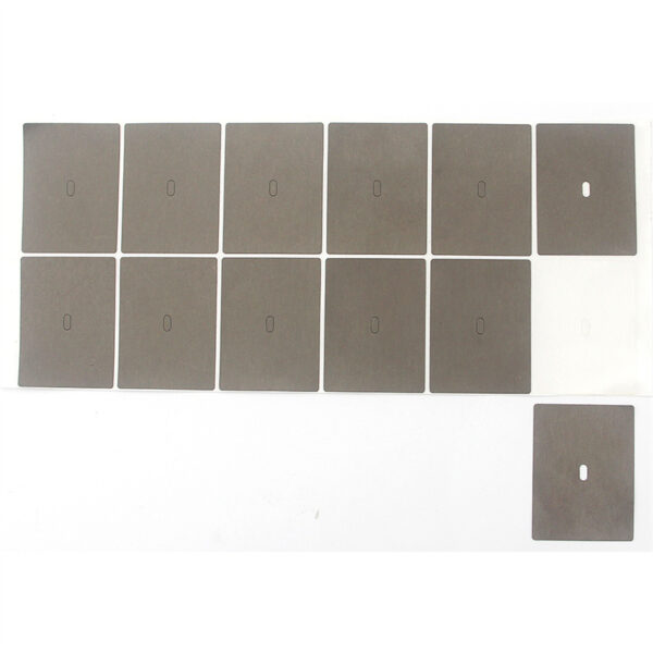 Absorbing sheet magnetic shielding material