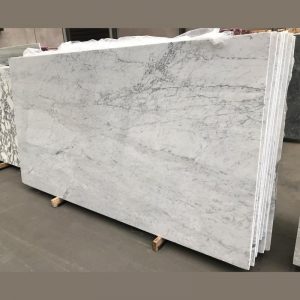 Bianco Carrara Marble slabs