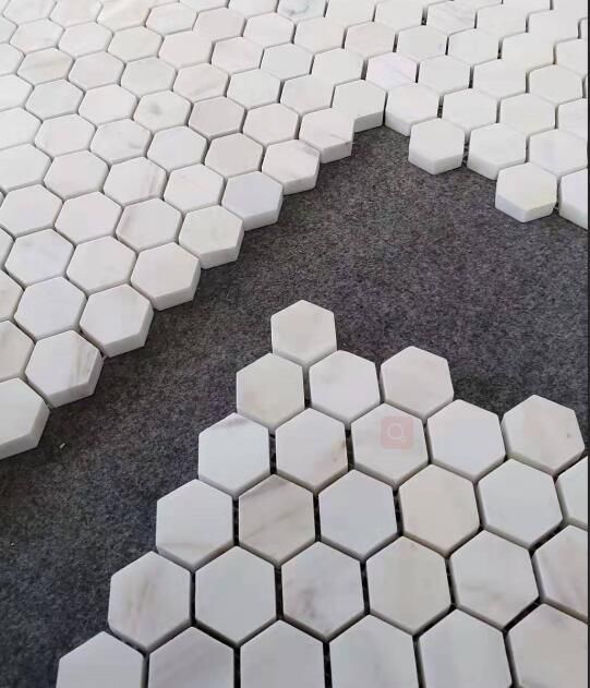 white bianca marblea hexagon mosaic marble201912091442290663473 1663299072732