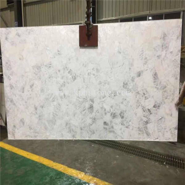 semi precious white agate stone slab for33080838064 1663299627481