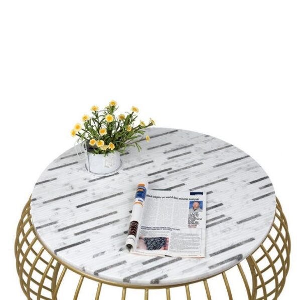 new style round white marble tabletop18597676587 1663300402832