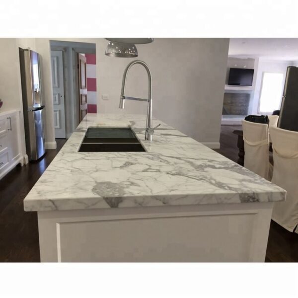 modern calacatta white marble countertop19076975190 1663300630159