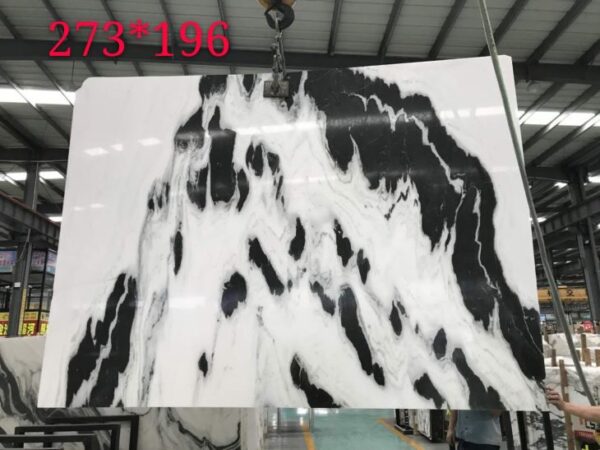 high polished panda white marble with black201911260954315025599 1663301564206