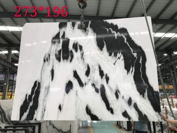 high polished panda white marble with black55136134358 1663301581170