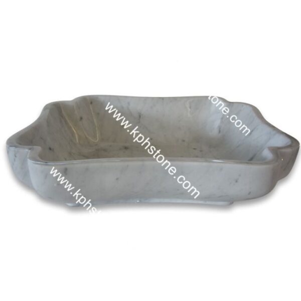 carrara marble sink 20 oblong vessel basin41127381473 1663303535718