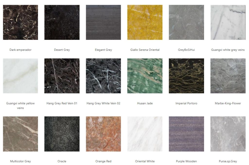 Marble Colors PERFECT STONE - Marble Colors