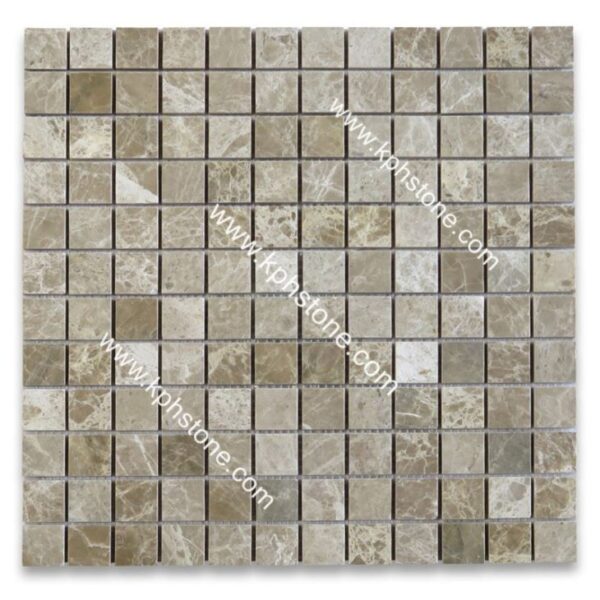 polished emperador light mosaic tiles30246630561 1663302485396