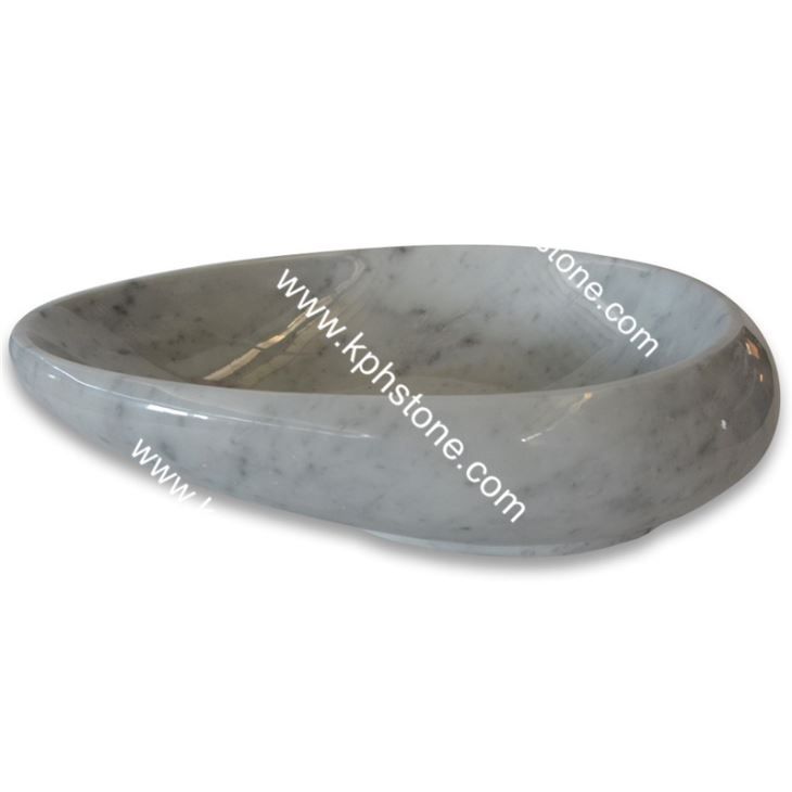 carrara marble 20 drop shaped vessel basin37189915507 1663303531345